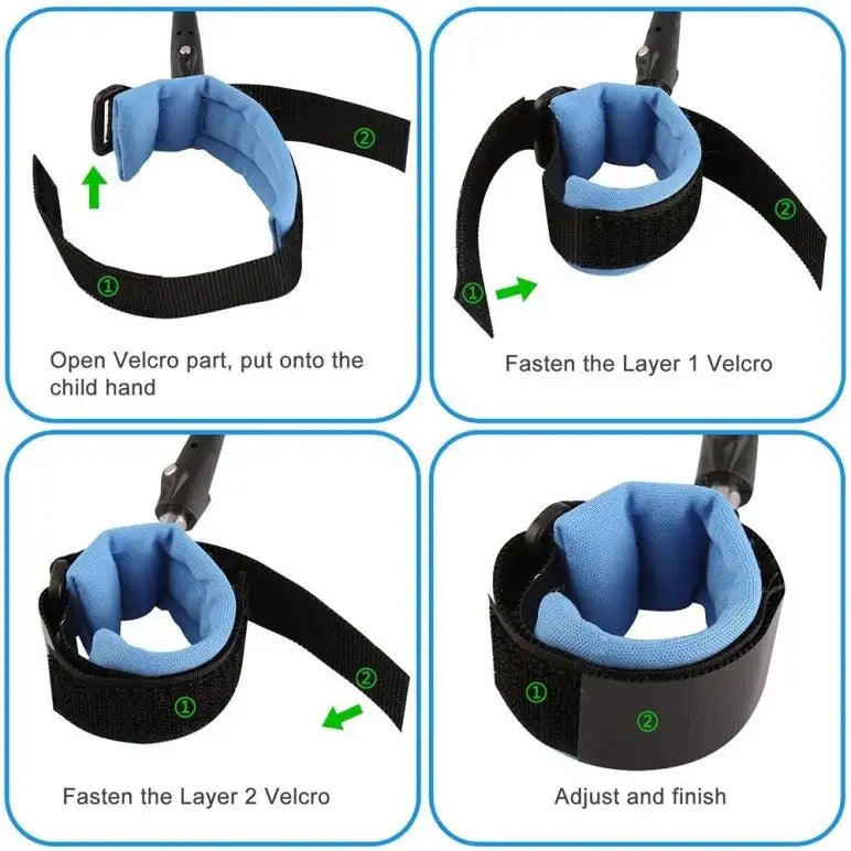 1 PCs Anti Lost child lock | Anti-Lost Wrist Link - Baby Child Anti Lost Wrist Link Safety Harness Strap Hand belt band for toddlers wristband for kids loss best for umrah and hajj, travelling purpose,safe secure (Random Color)