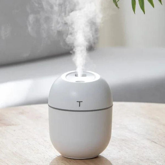 Air Humidifier Usb Small Mini Portable Cool Mist Diffuser - Electronic Device Designed For Air Moisture And Daily Refreshment Routine