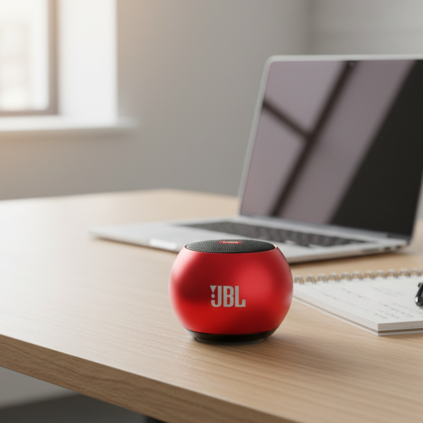 JBL M3 Mini Portable Wireless Bluetooth Speaker with Metal Finish