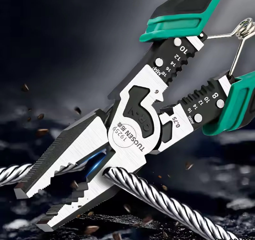 Multifunctional Quick Change Electricians Pliers Set Durable Ergonomic Practical Choice With Swappable Heads For Electrical And Hardware Tasks