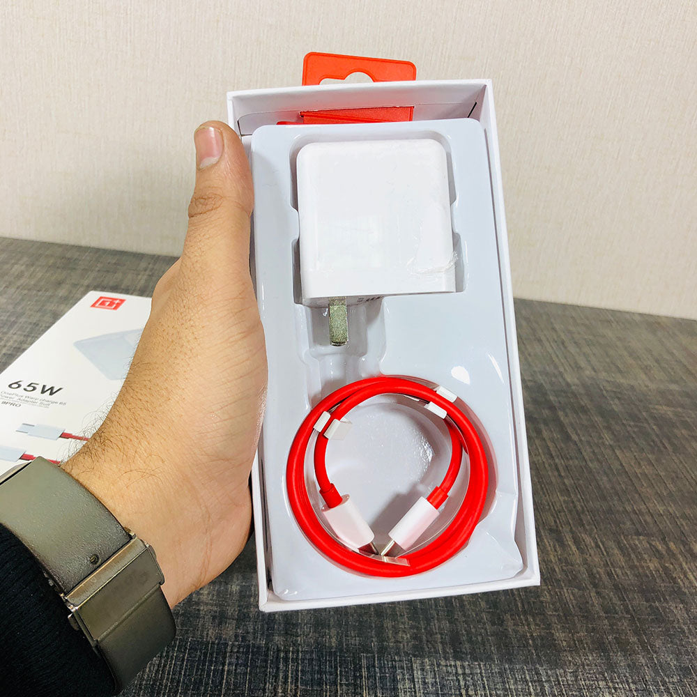 OnePlus Charger 65W 0Super Vooc Adapter + Cable PD Warp Charger for all One Plus Model type c