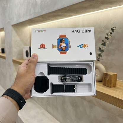 Laxasfit K4G Ultra Smartwatch - Wearable Device Designed For Smart Tracking And Daily Lifestyle Routine