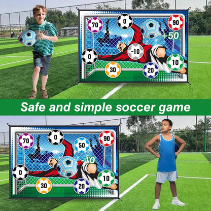 Indoor Outdoor Sticky Soccer Target Mat Game - Toy Product Designed For Playtime And Daily Fun Routine