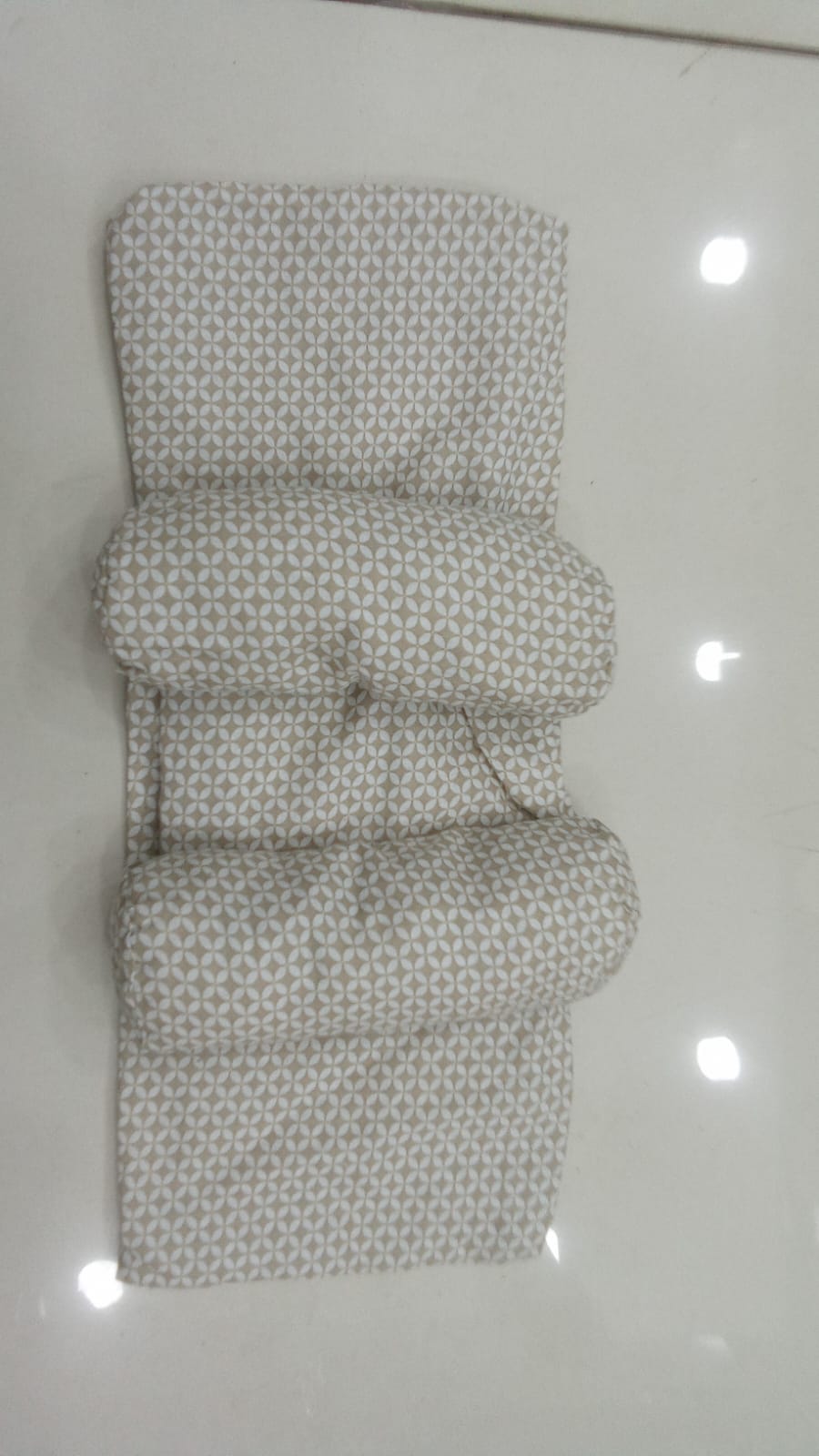Adjustable Baby Sleeping Support Pillow Anti Roll Cushion And Neck Protection Infant Sleep Positioner | Random Colour