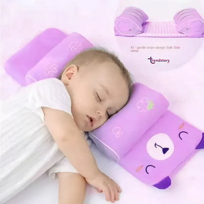 Adjustable Baby Sleeping Support Pillow Anti Roll Cushion And Neck Protection Infant Sleep Positioner | Random Colour