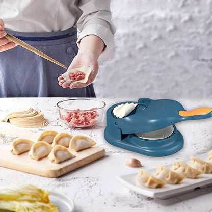 Dumpling Maker Kitchen Press Mold Tool For Perfectly Shaped Dumplings At Home (Random Color)