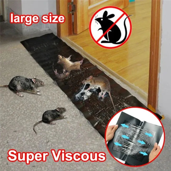 Powerful Rat Glue Strip Mat – Heavy Duty Sticky Mouse Trap