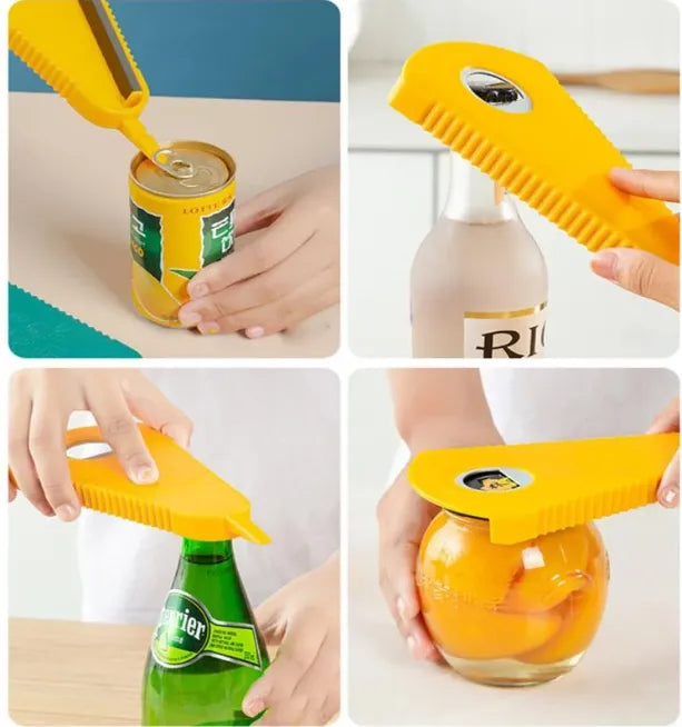 Multi-functional Manual Jar and Bottle Opener