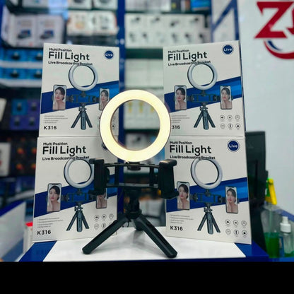 K316 Multi-Position Fill Light Live Broadcasting Bracket