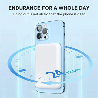 10000mAh Magnetic Wireless Power Bank - Fast Charging Android and IPhone both Suteable Power Bank