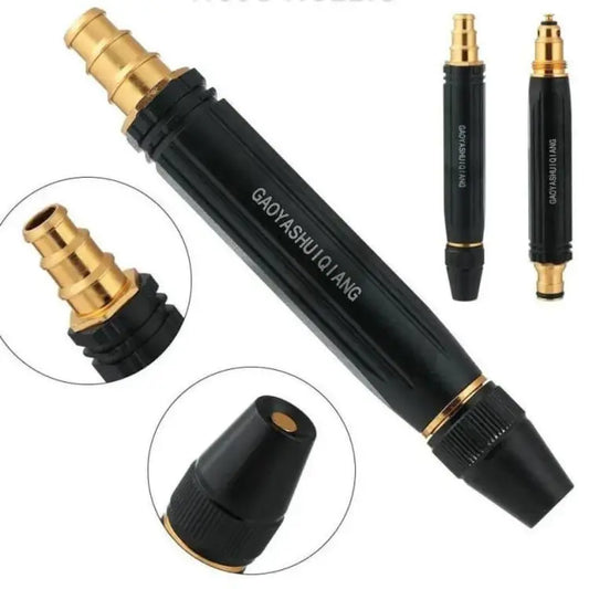 High Pressure Metal Brass Adjustable Nozzle Water Spray Gun - Watering Tool Designed For Fluid Spraying And Daily Garden Maintenance Routine