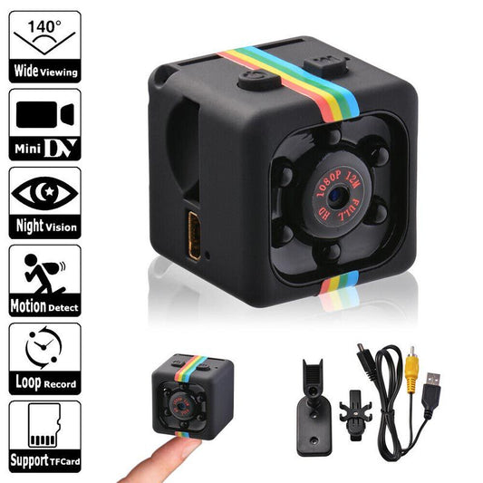 SQ11 Mini HD Dash Cam Compact Car Camera With Night Vision Motion Detection And HD Video Recording For Car Security And Recording