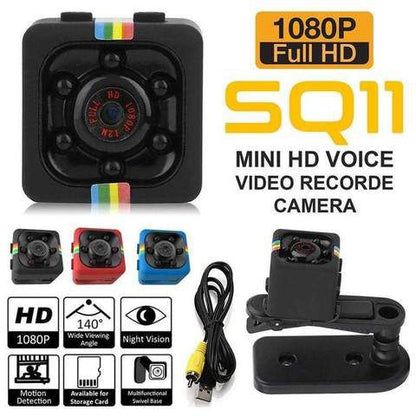 SQ11 Mini HD Dash Cam Compact Car Camera With Night Vision Motion Detection And HD Video Recording For Car Security And Recording