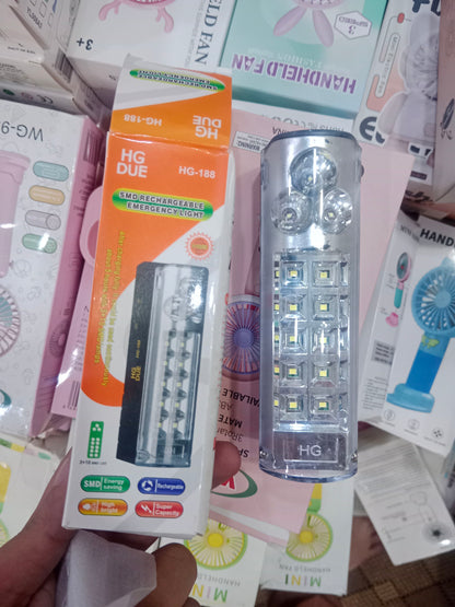 HG DUE HG-188 SMD Rechargeable Emergency Light