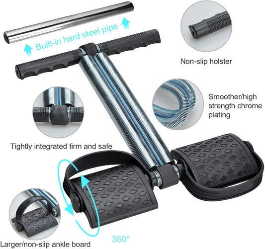Tummy Trimmer Double Spring High Quality Resistance Trainer for Home Gym