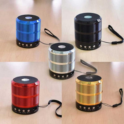 WS 887 Mini Portable Bluetooth Speaker Compact Wireless Durable Powerful Practical Choice For Music Travel Outdoor And Home Use