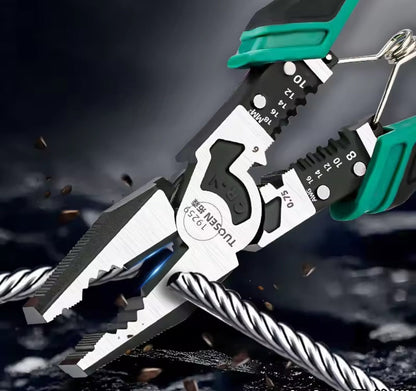 Multifunctional Quick Change Electricians Pliers Set Durable Ergonomic Practical Choice With Swappable Heads For Electrical And Hardware Tasks