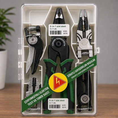 Multifunctional Quick Change Electricians Pliers Set Durable Ergonomic Practical Choice With Swappable Heads For Electrical And Hardware Tasks